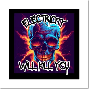 Electricity Kills Posters and Art